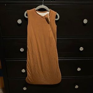 Kyte Baby Bamboo Sleep Bag Sack, 1.0 TOG, size small, nutmeg